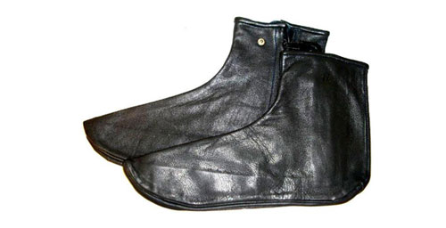 Leather Socks Black(Sizes 7 to 13)