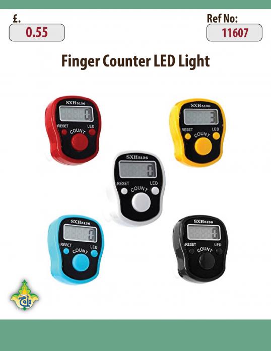Finger counter Digital LED Light