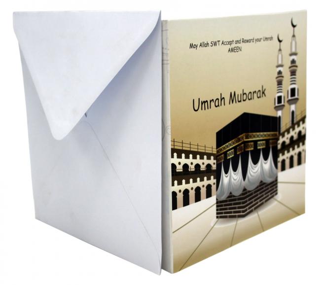 (10pcs)UMRAH MUBARAK CARD Pack of 10pcs