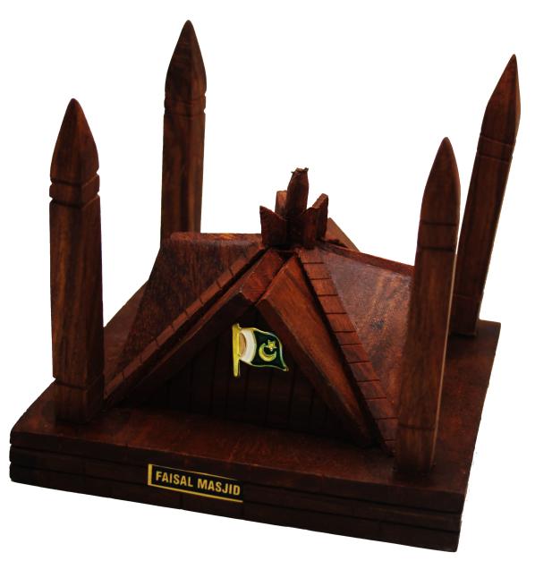 Wooden Model of Faisal Masjid